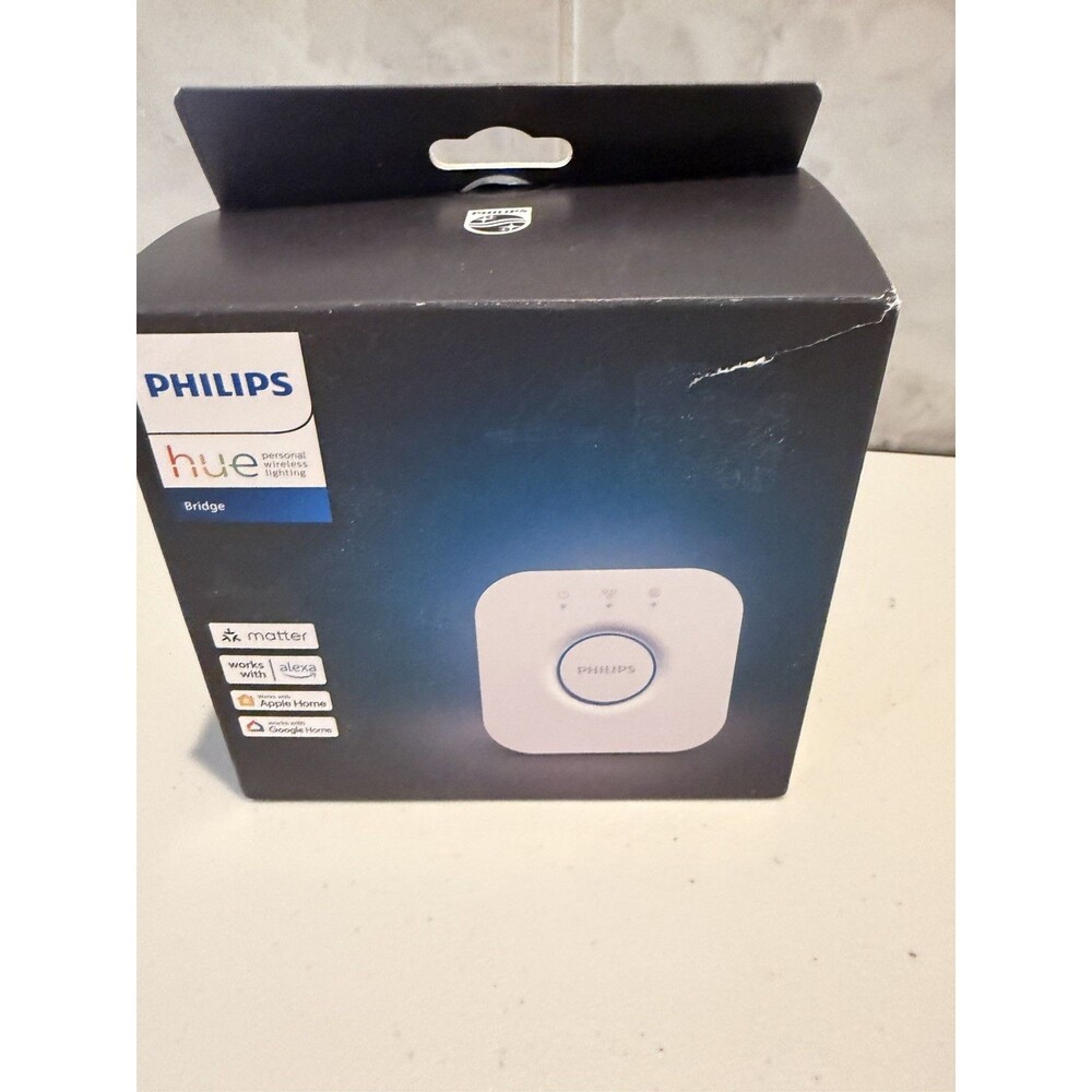 Philips Hue White Personal Wireless Lighting Bridge Open Box